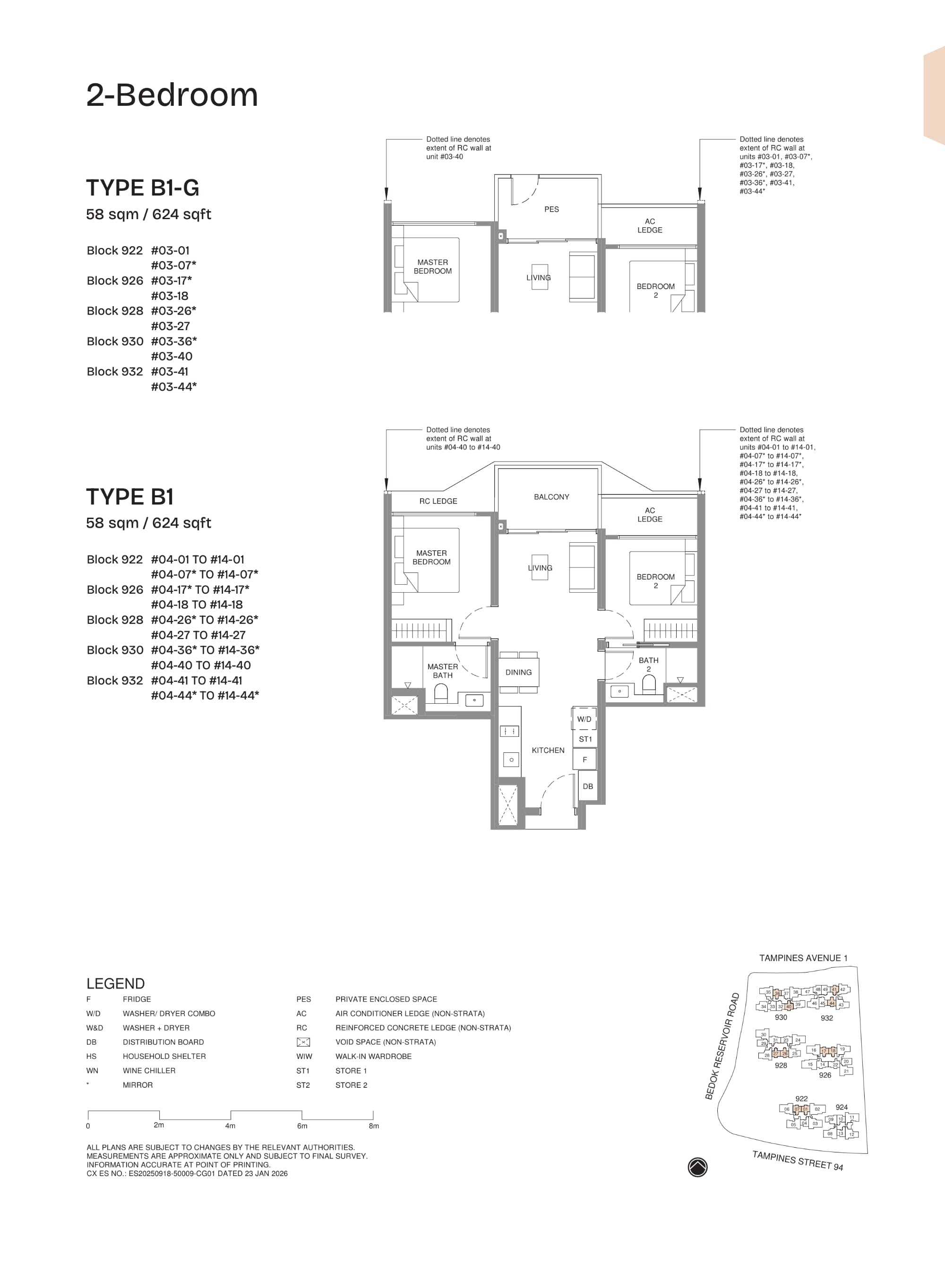 Type B1 Floor Plan