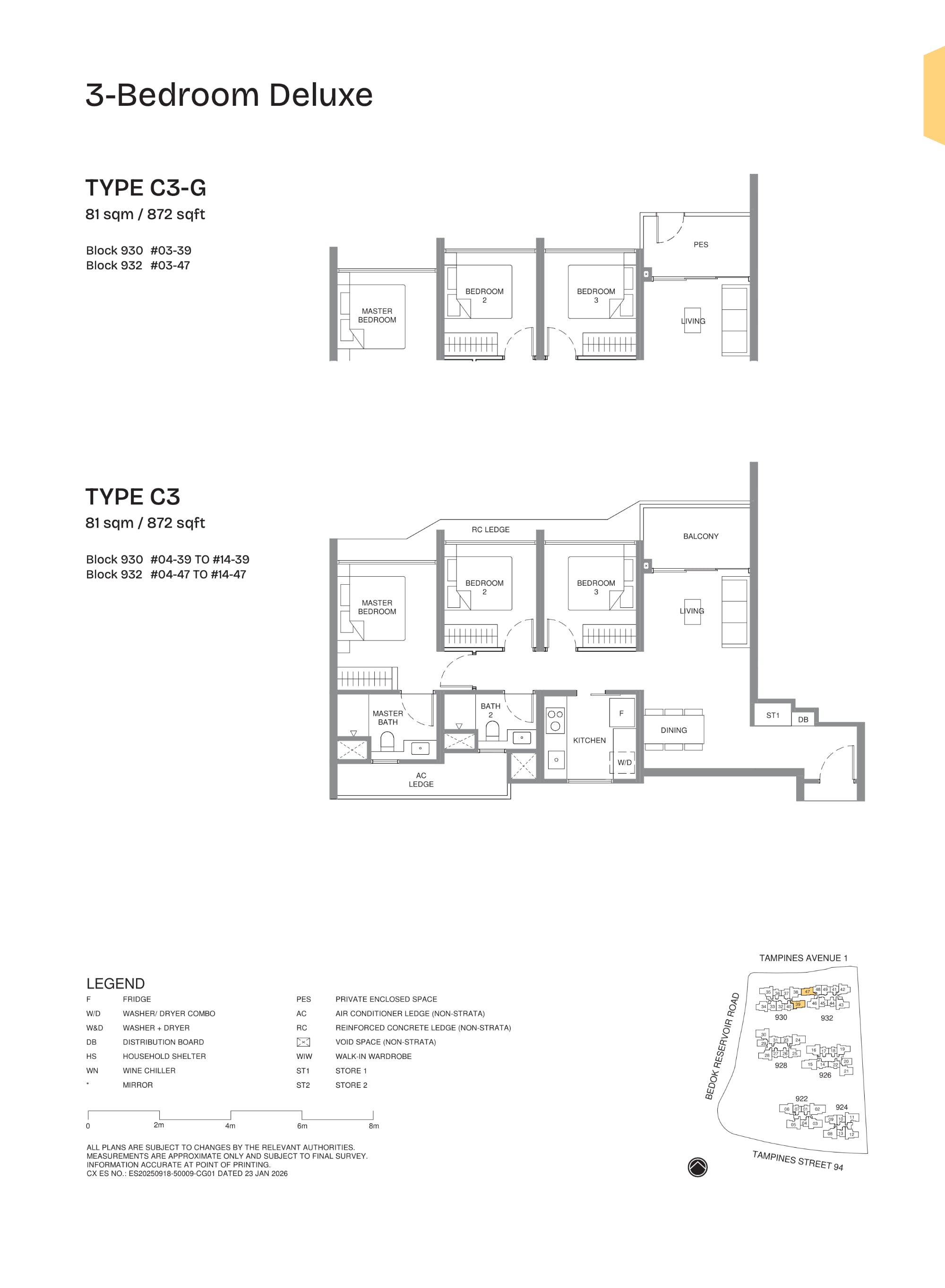 Type C3 Floor Plan